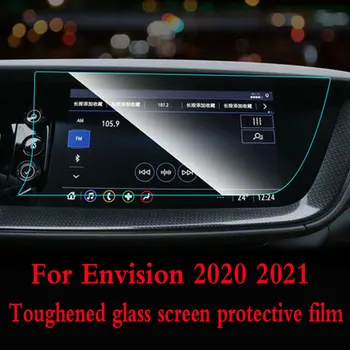 Для Buick Envision 2020 2021 Навигационный Сенсорный Центральный Дисплей Наклейки Для Салона Автомобиля Аксессуары Из Закаленного стекла защитная пленка 13