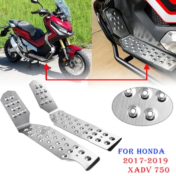 Для Honda XADV 750 2017-2022 2021 Подставка Для Ног Доска Педали Подставка Для Ног Коврик Защитная Накладка XADV750 X-ADV 750 Аксессуары 17 18