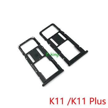 Для LG K11 Plus K20 Plus K50 K51 K8 Держатель лотка для SIM-карты адаптер для слота для карт памяти 2