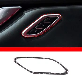 Для Maserati Ghibli III (M157) Quattroporte VI V 2013-22 Рамка Переключателя Регулировки Автокресла с Памятью мягких деталей из углеродного волокна 10