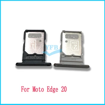 Для Motorola Moto Edge 5G Edge 20 Lite Pro Plus лоток для sim-карт SD-ридер Гнездо для слота Держатель Запасная часть 16
