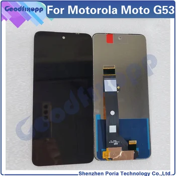 Для Motorola Moto G53 XT2335 XT2335-2 ЖК-дисплей, сенсорный экран, Дигитайзер в сборе, Замена запчастей 11