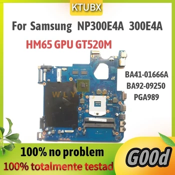 Для материнской платы ноутбука Samsung NP300E4A 300E4A. BA41-01666A BA92-09250 PGA989 HM65 GPU GT520M 100% тестовая работа В порядке. 6