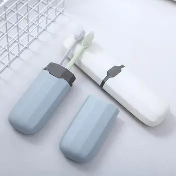 Дорожная портативная чашка для зубной щетки, держатель для зубной пасты в ванной, футляр для хранения туалетных принадлежностей, чашка для хранения зубной щетки, футляр для хранения коробки 6