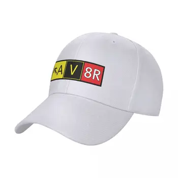 Дорожный знак AV8R Aiport Taxi для любителей авиации и энтузиастов авиации Бейсбольная кепка Мужская шляпа Роскошная мужская шляпа женская