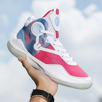 Женская баскетбольная обувь, дышащая удобная спортивная обувь, тренировочные баскетбольные кроссовки, мужские Zapatos 17