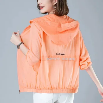 Женская солнцезащитная одежда Little Daisy, пальто с длинным рукавом, летняя тонкая куртка 2023, солнцезащитная одежда в западном стиле, женская одежда 9