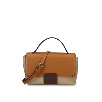 Женская сумка из натуральной кожи Hxl, универсальная сумка-мессенджер через плечо, винтажная сумочка, верхний слой из воловьей кожи 9