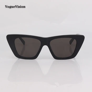 Женские солнцезащитные очки в ацетатной черной оправе, модные солнцезащитные очки для дам, солнцезащитные очки с защитой от ультрафиолета на открытом воздухе 7