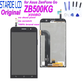 ЖК-дисплей STARDE для Asus Zenfone Go ZB500KG X00BD ЖК-дисплей с сенсорным экраном и цифровым преобразователем в сборе Замените с помощью бесплатных инструментов 8
