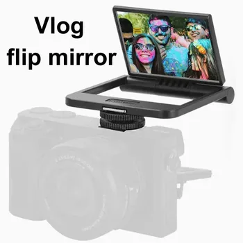 Зеркало с Переворачивающимся Экраном Камеры для a7m2 a7r2 a7s2 XT2 XT3 XT20 X100V Z5 Vlog Артефакт Аксессуары Для Расширения Селфи Прямая Трансляция 1