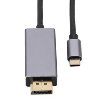 Кабель USB C к порту дисплея 8K DP Type C 3,1 к порту дисплея 1,4 Кабель Thunderbolt 3-8 K DP Для MacBook Pro Samsung S21 Huawei 14
