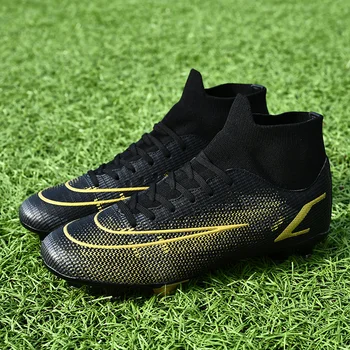 Качественная футбольная обувь Бутсы Mbappé Прочные Легкие Удобные футбольные бутсы Уличные оригинальные Шипованные кроссовки для футзала Оптом 17