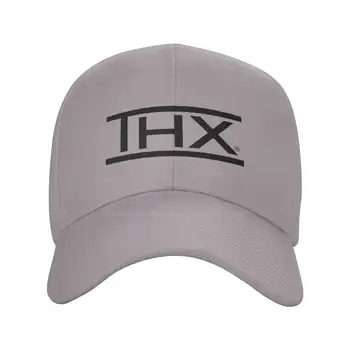 Кепка из высококачественной джинсовой ткани с логотипом THX, Вязаная шапка, бейсболка