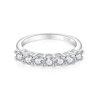 Кольцо с бриллиантом из Муассанита 3,0 мм, Обручальное кольцо из стерлингового серебра 925 пробы, ювелирные украшения, подарки жене Для женщин, кольца для вечеринок 16