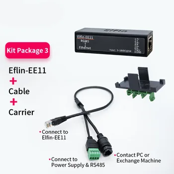 Конвертер EE11A MINI RS485 Serial Server в Ethernet ModbusTCP в Ethernet RJ45 Со Встроенным веб-сервером 3