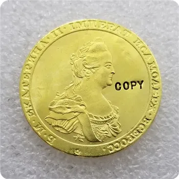 Копия монеты РОССИИ 1796 года выпуска памятные монеты-реплики монет, медали, монеты для коллекционирования. 4