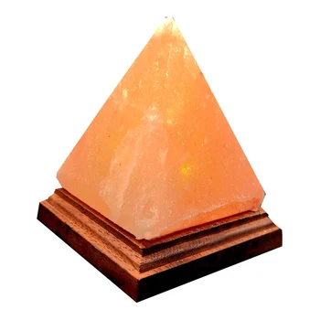 Лампа Очиститель воздуха Натуральная Гималайская кристаллическая соль Ионный светодиодный светильник с изменением цвета USB Зарядный камень 1
