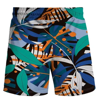 Летние брюки с 3D пейзажной рыбой, спортивные пляжные брюки с анимационной печатью, быстросохнущие мужские брюки для серфинга, фитнес-брюки 2023 г. 17