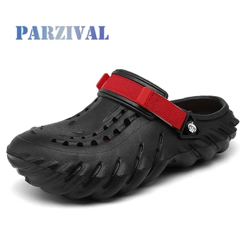 Летние сандалии PARZIVAL из ЭВА, мужская садовая обувь, легкие тапочки, открытая пляжная обувь, удобная обувь для прогулок для мужчин 5