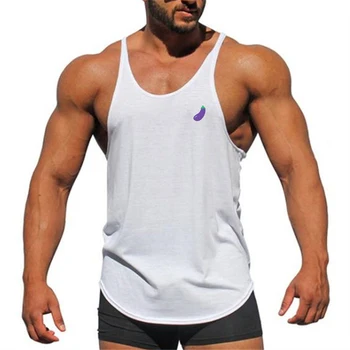 Летняя тонкая спортивная кофточка с круглым вырезом и узким плечевым ремнем, футболка для бега без рукавов 3