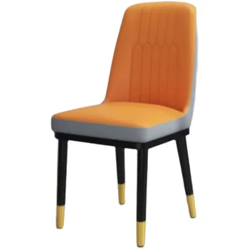 Металлические стулья для гостиной Обеденный Современный Минимализм Удобные кресла для отдыха Гостиная Sillas De Comedor Предметы домашнего обихода 2