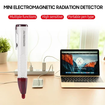 Мини-детектор электромагнитного излучения, цифровая ручка, измерители ЭДС, ручка для тестирования электромагнитного излучения, бесконтактный тестер ЭДС