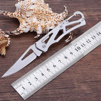 Многофункциональный нож для выживания в кемпинге на открытом воздухе EDC Tactical с пакетным ножом, Складной карманный нож для самообороны 6