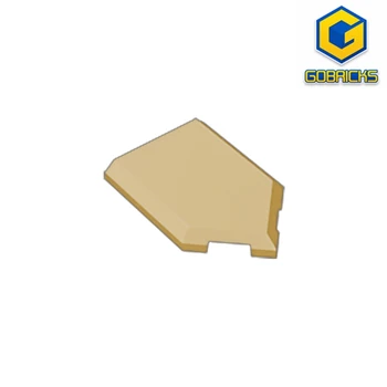 Модифицированная пятиугольная плитка Gobricks GDS-1580, размером 2 x 3, совместима с детскими игрушками lego 22385 35341 35339 штук 8