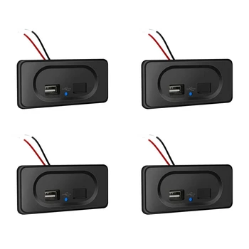 Модифицированное Автомобильное Зарядное Устройство USB 3.1A Для Автомобильного Мобильного Телефона USB Зарядное Устройство Водонепроницаемое С Одним Перетаскиванием И Двумя Преобразованиями 5 В Розетка Адаптер Питания