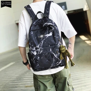 Модный городской мужской рюкзак, трендовый Брендовый Дизайнерский мужской рюкзак, легкие водонепроницаемые школьные рюкзаки для подростков, сумки Унисекс 3
