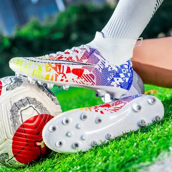 Мужские FG футбольные бутсы искусственная трава Земля футбольные бутсы АФ и TF футбол обувь футбол обувь