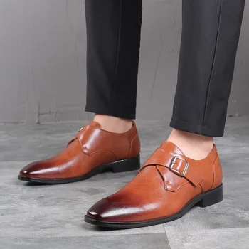 Мужские Лоферы, Мужские Модельные туфли, Деловые Свадебные Оксфорды, Обувь Для Мужчин, Zapatos De Hombre De Vestir, Официальная Обувь Для Мужчин 2