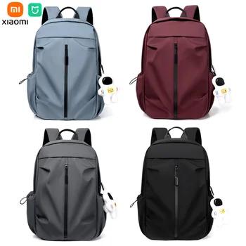 Мужские рюкзаки Xiaomi Mijia, водонепроницаемые деловые повседневные сумки для компьютеров, рюкзак для ежедневных путешествий и отдыха с подвеской 1