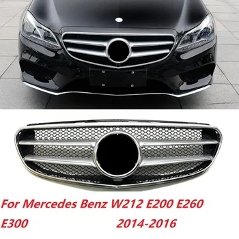Накладка для защиты переднего бампера от столкновений, яркая полоска для Mercedes Benz W212 E200 E260 E300 2014-2016 7