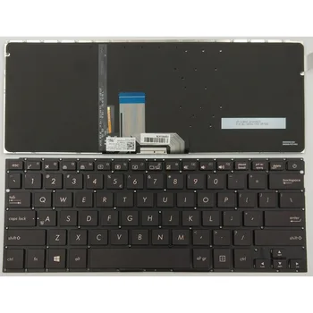 Новая Клавиатура для Ноутбука Asus ZenBook UX310 UX310UA UX310UQ UX410 UX410UA UX410UQ U4000 U4000U U4000UQ Серии Black с подсветкой США 1