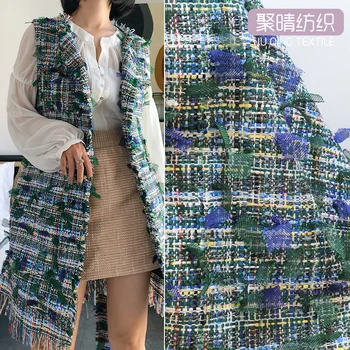 Новая одежда из полиэстеровой шерсти, твидовой ткани, 50 x 148 см 13
