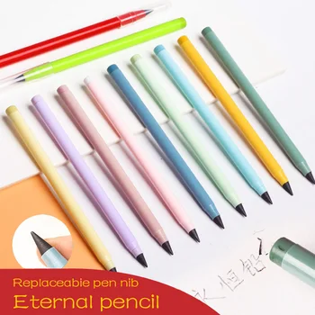 Новая технология Неограниченный вечный карандаш для письма, ручка без чернил для рисования художественных эскизов, инструменты для рисования, подарки для детей, школьные принадлежности 2