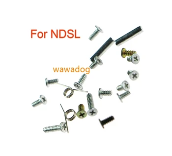 Новые винты + L R Пружины + распорка, маленькие металлические фитинги, полный комплект для Nintendo DS NDS Lite NDSL