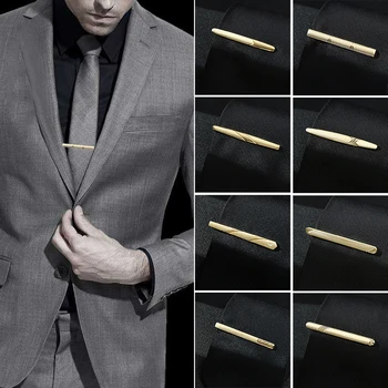 Новый Зажим для галстука с застежкой для галстука, Металлический Зажим для галстука серебристого цвета для мужчин
Свадебные Мужские деловые Галстуки, Булавка для галстука для мужских Аксессуаров 17
