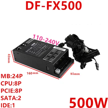 Новый Оригинальный Блок питания Для Dark Forest FLEX Small 1U K39, Полностью Модульный 80plus Серебристый/Бронзовый Импульсный Источник питания мощностью 500 Вт DF-FX500