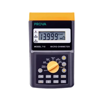 Новый цифровой омметр для измерения контактного сопротивления PROVA-710 7