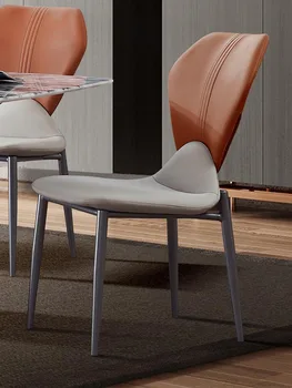 Обеденные стулья, современные и минималистичные обеденные стулья в скандинавском итальянском стиле, стулья для переговоров