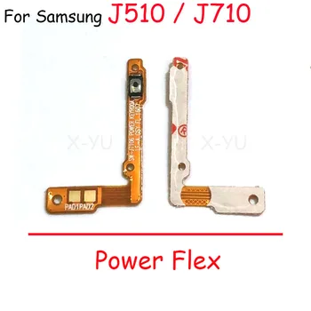 Оригинал для Samsung Galaxy J510 J710 J5 J7 2016 Переключатель включения выключения громкости Боковая кнопка Гибкий кабель 3