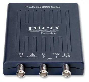 Осциллограф PICO TECHNOLOGY PICOSCOPE 2204A PC USB, PicoScope 2000, 2 канала, 10 МГц, 100 МС/с, 8 кпт, 35 нс 4