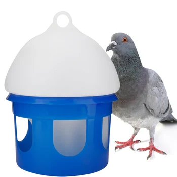 Пластиковая поилка для птиц Портативная поилка для голубей Прочный Автоматический контейнер для воды для голубей Емкостью 2Л 4Л 6,5 л 1