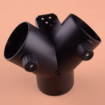 Пластиковый 60-миллиметровый воздуховод с Y-образным ответвлением, соединитель, подходящий для обогрева Eberspacher Webasto Propex, черный