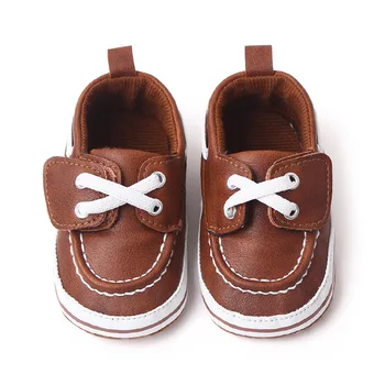 Повседневная Обувь для новорожденных мальчиков и девочек в британском стиле, первые ходунки для младенцев, нескользящая обувь в стиле ретро на мягкой подошве для малышей 6