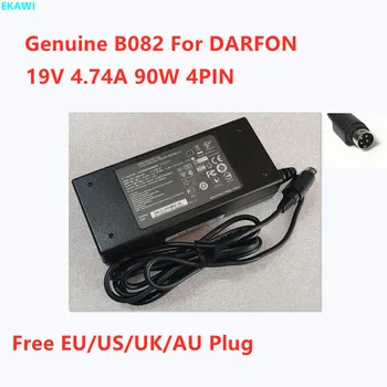 Подлинный B082 19V 4.74A 90W 4PIN Адаптер Переменного Тока Для Зарядного Устройства Для Ноутбука DARFON AcBel AD7043 11