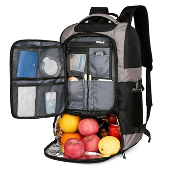 Походные принадлежности Женский портативный Большой кулер Термальный Пляжный Спортивный Походный рюкзак для поездки, ланча, сумка-холодильник, сумка для пикника 10